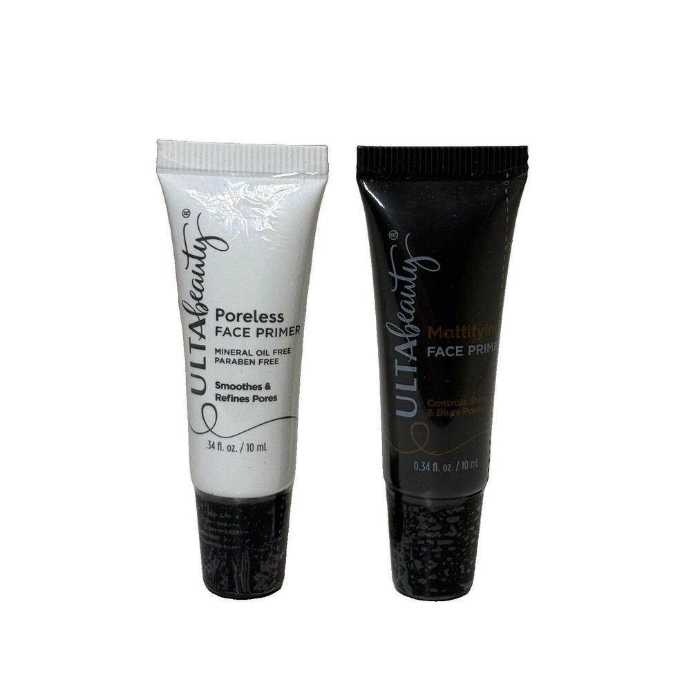 NEW Ulta Beauty Mattifying Face Primer 10ml and Poreless Face Primer 10ml Set